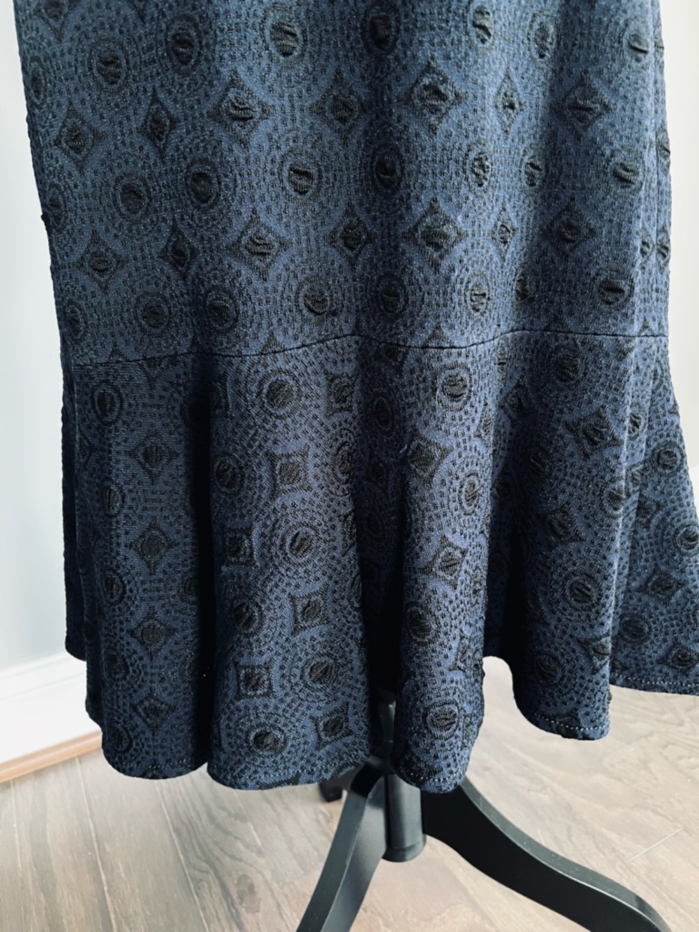St. John Black Label Trumpet Hemline Dress - Picture 4 of 10